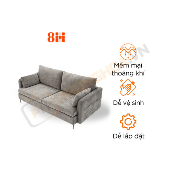 Ghế sofa vải 8H B1pro