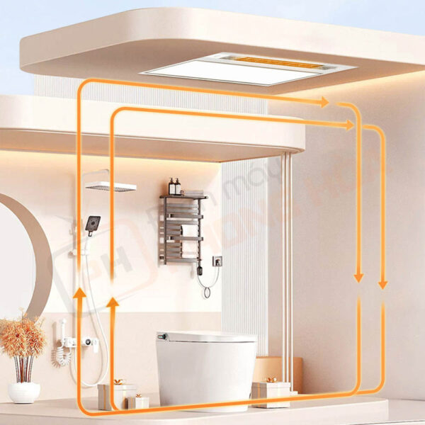 Nút làm khô thông minh, khử ẩm sâu liên tục suốt 120 phút.