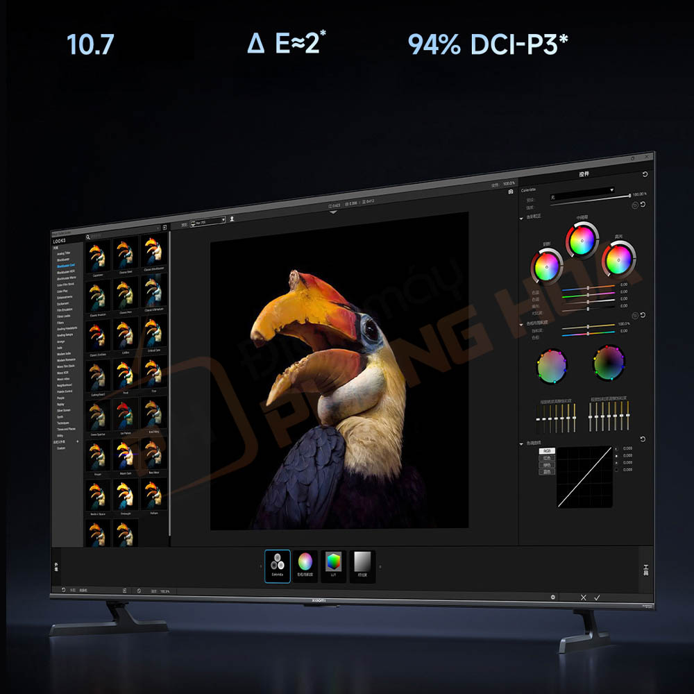 tivi xiaomi s98 mini led 2025 13 Công nghệ tái tạo màu sắc và nhiệt độ màu