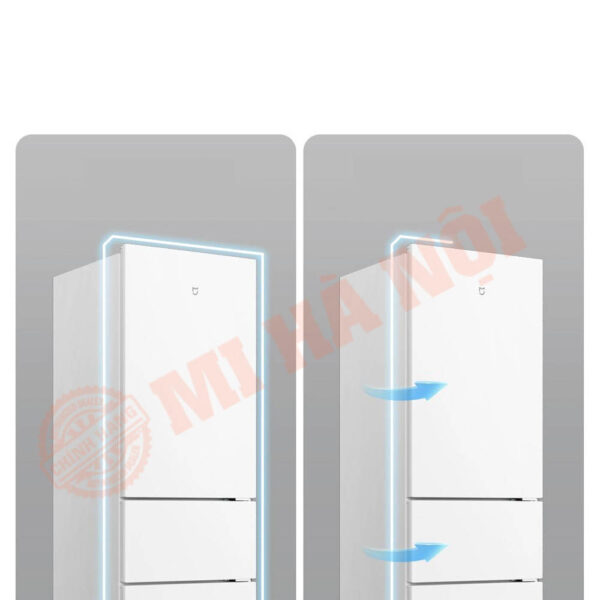 Thân cửa liền mạch, tay cầm gọn gàng