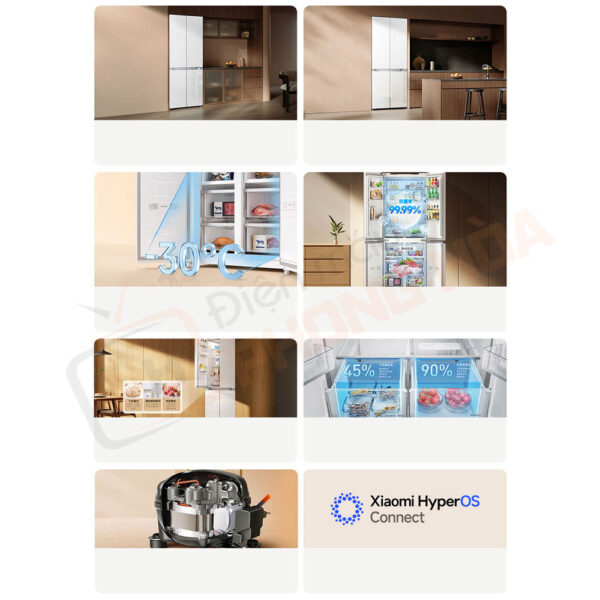 tu lanh 4 canh xiaomi mijia 439l 1