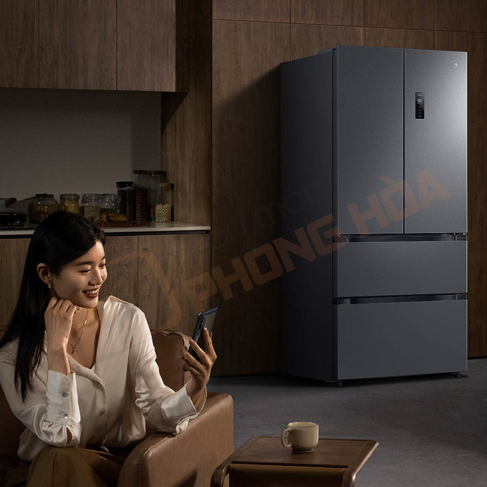 tu lanh 4 canh xiaomi mijia 513l pro 17 Kết nối thông minh Xiaomi HyperOS, tận hưởng cuộc sống tiện nghi hiện đại.
