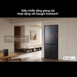 Tủ lạnh hỗ trợ điều khiển bằng giọng nói với Google Assistant