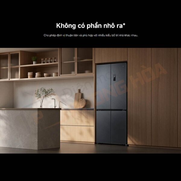 Thiết kế phẳng gọn gàng, liền mạch với không gian sống.