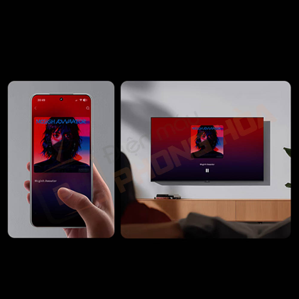 ai x55 55 inch l55rb xt 13 Tính năng trình chiếu âm thanh MiPlay