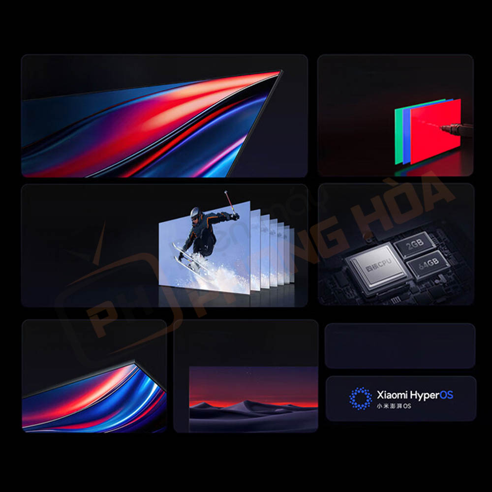 ai x55 55 inch l55rb xt 2 Ưu điểm nổi bật của Tivi Redmi AI X55 55 inch L55RB-XT