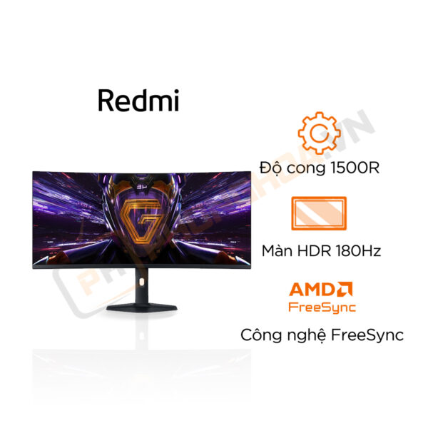Màn hình máy tính Redmi G34WQ 34 inch 2026