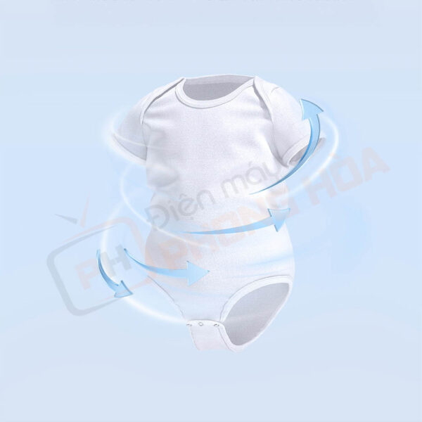 Tỉ lệ giặt sạch cao 1.2 lần, quần áo được giặt sạch sâu hơn
