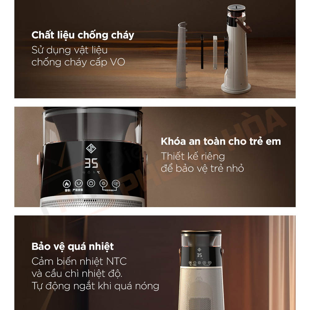 may suoi jipin graphene 2 1 Bảo vệ an toàn – Yên tâm trong từng khoảnh khắc