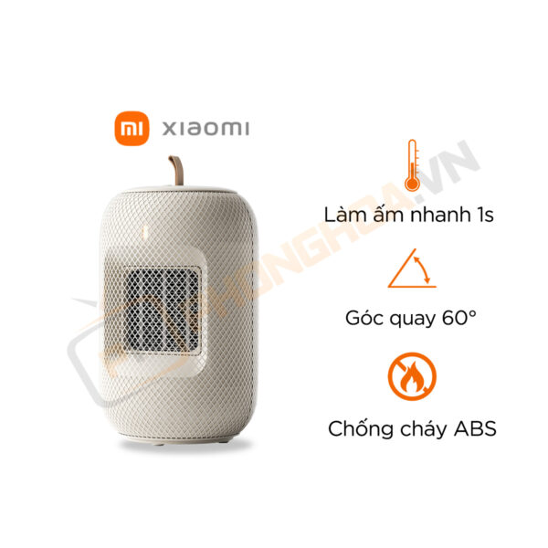Quạt sưởi để bàn mini PTC JN01B