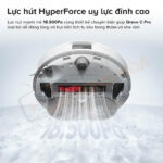 Lực hút HyperForce 18.500Pa vượt trội