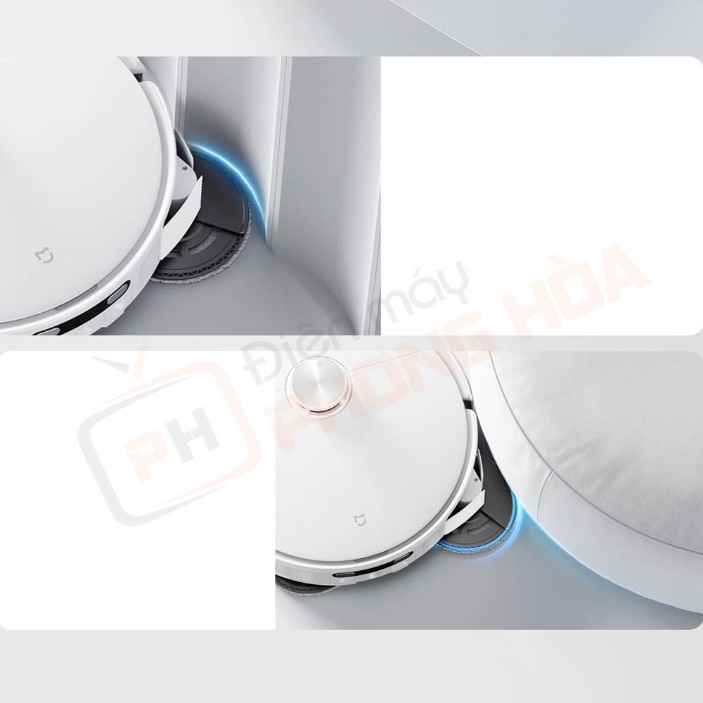robot hut bui lau nha xiaomi mijia 5c 6 Làm sạch thích ứng đa dạng hình dáng góc tường