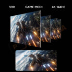Chế độ làm mới cực cao 288Hz trải nghiệm gaming đỉnh cao