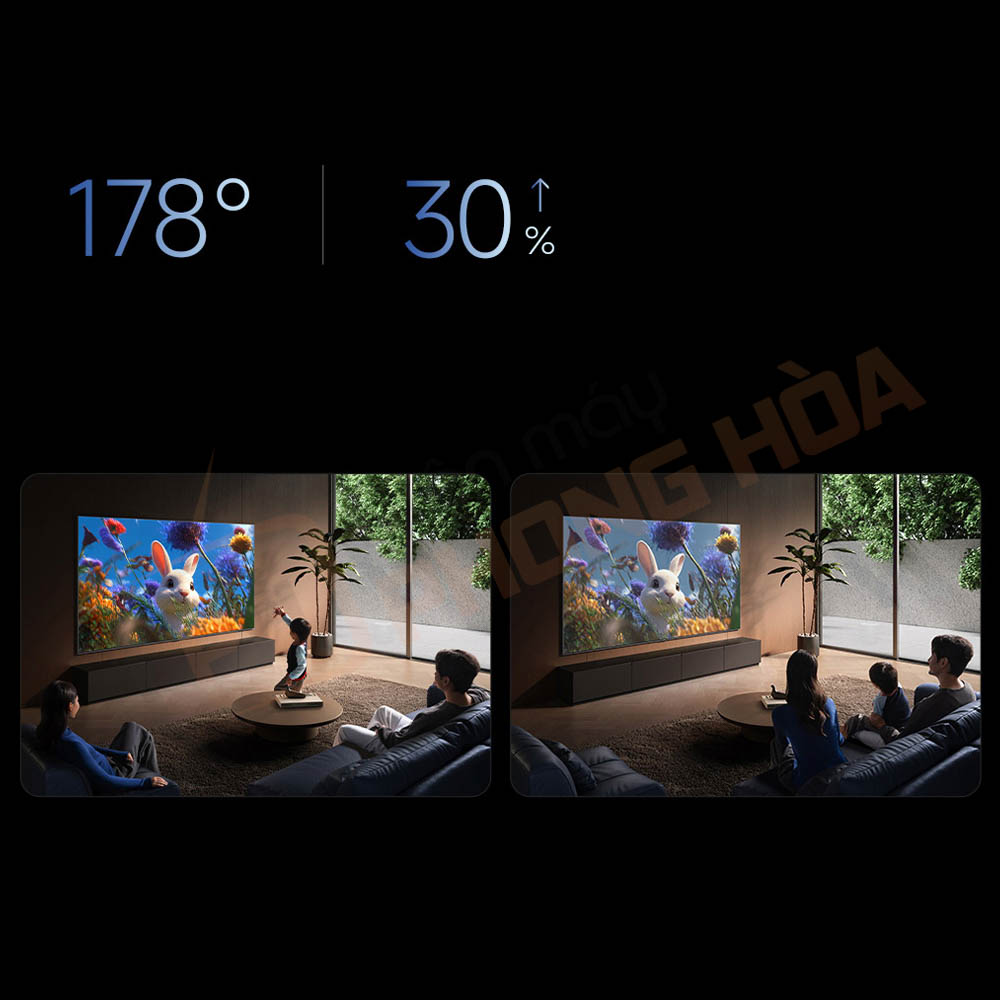 tivi xiaomi s pro 65 mini led 2 Công nghệ WHVA tiên tiến, tối ưu hóa góc nhìn