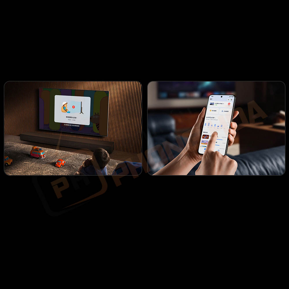 tivi xiaomi s pro 65 mini led 24 Công nghệ Borrada, giám sát khoảng cách xem theo thời gian thực
