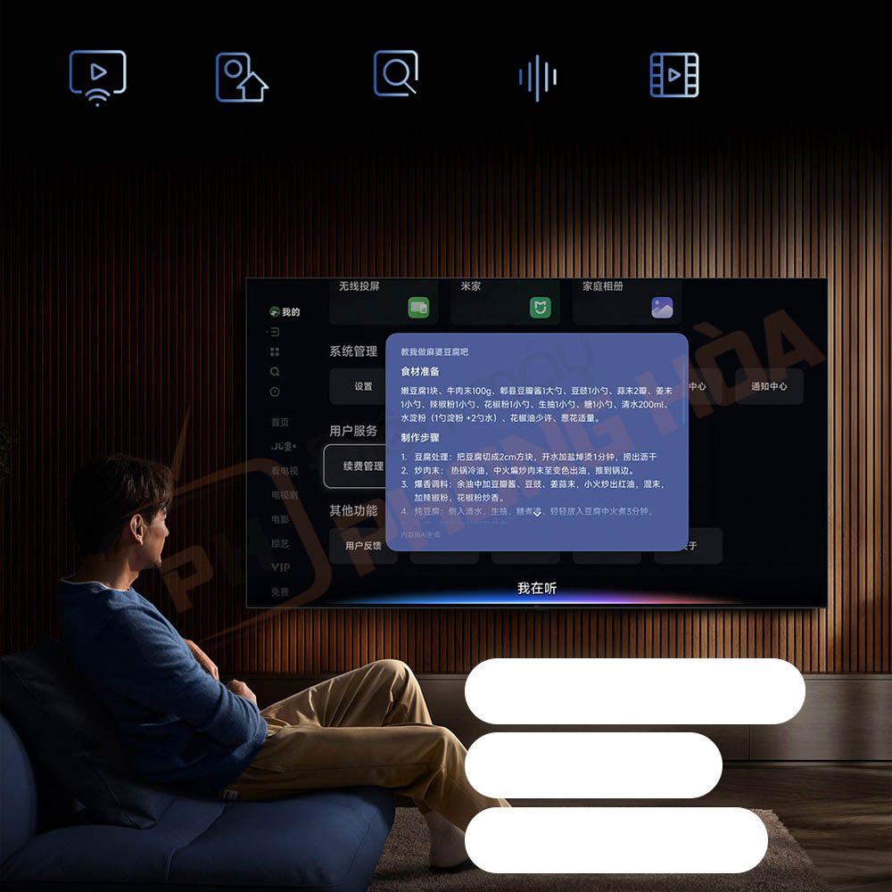 tivi xiaomi s pro 85 mini led 2026 19 Tích hợp radar sóng milimet
