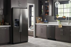 Tủ lạnh Side by Side với thiết kế 2 cánh tiện lợi
