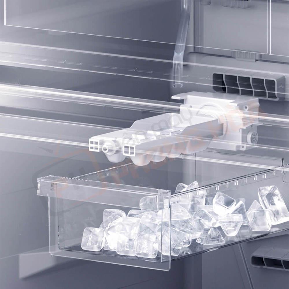 tủ lạnh xiaomi mijia 506l pro Quy trình làm đá tự động kháng khuẩn – Nguồn đá sạch nhanh chóng, tiện lợi