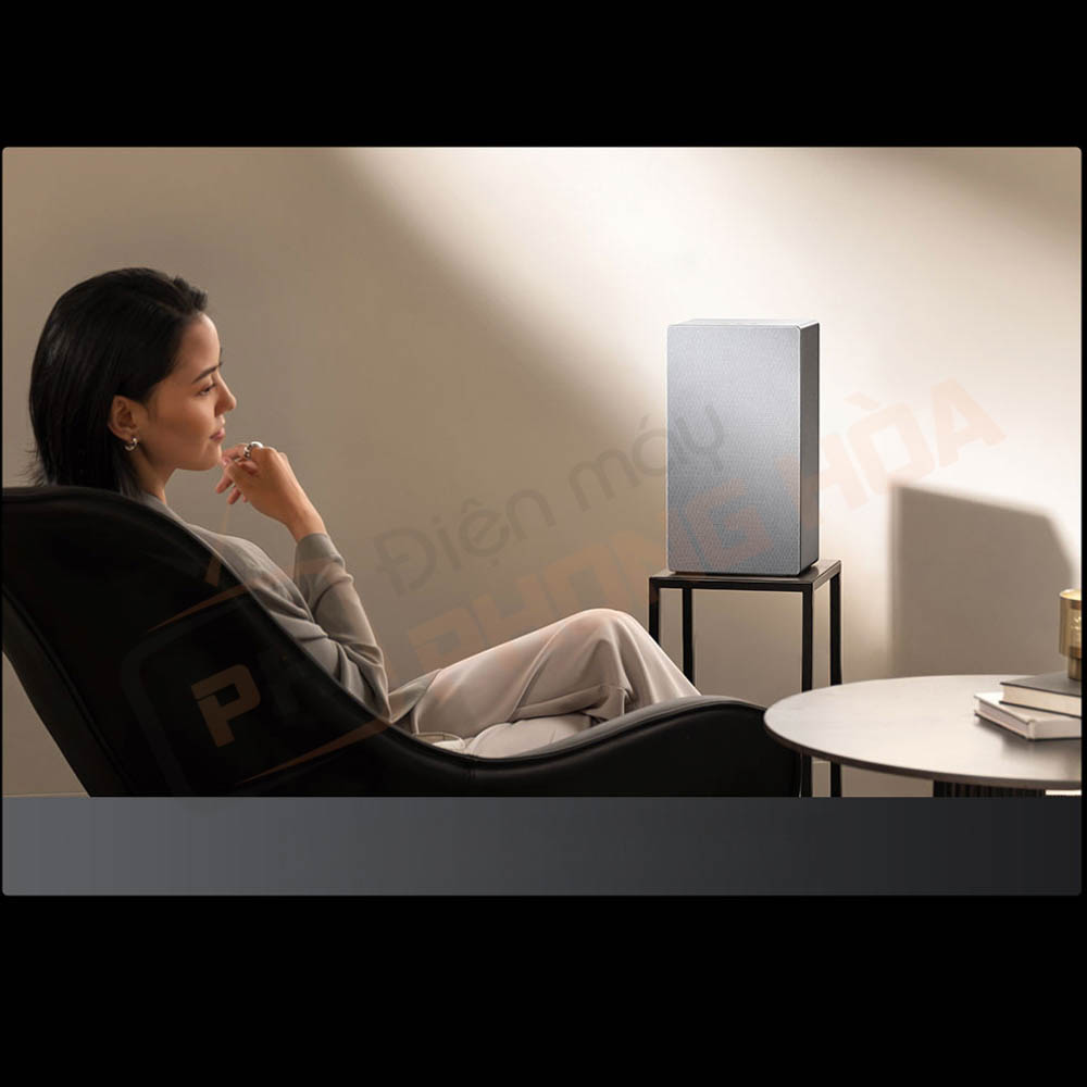 loa xiaomi sound 2 max 20 Chân đế kim loại đặt sàn, thiết kế đi dây sẵn, giúp bố trí cũng tối giản