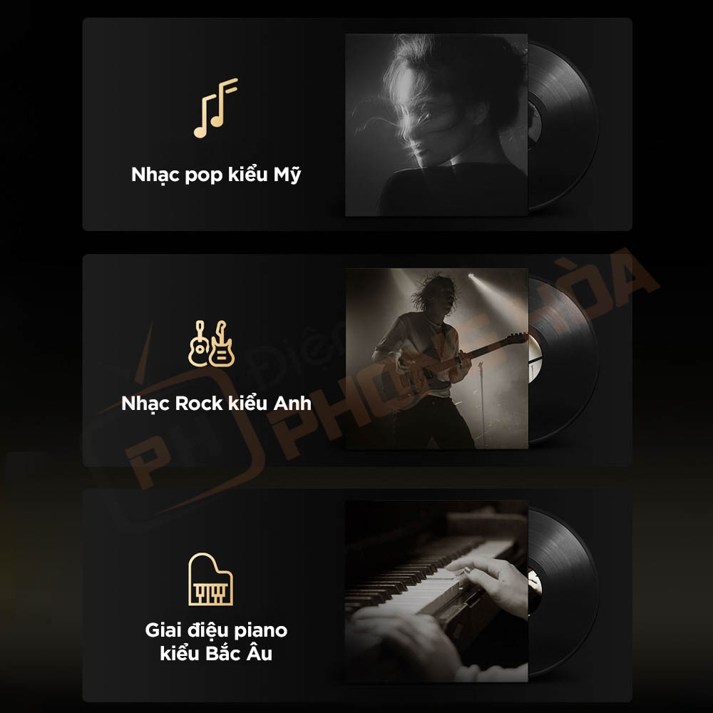 loa xiaomi sound 2 max 3 2 Tích hợp ba đường cong âm thanh cổ điển