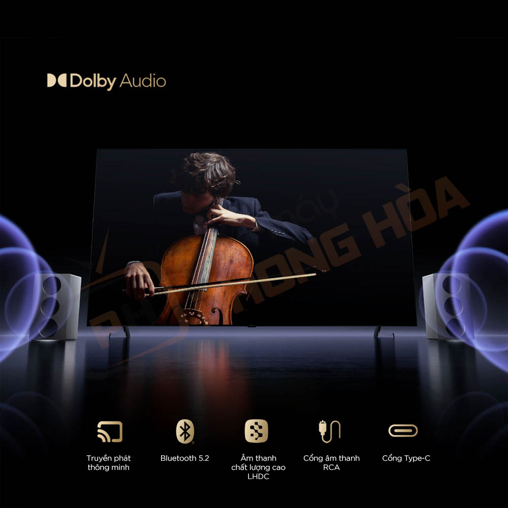 loa xiaomi sound 2 max 4 1 Hỗ trợ Dolby Audio, tái hiện chuẩn xác chi tiết âm thanh phim ảnh