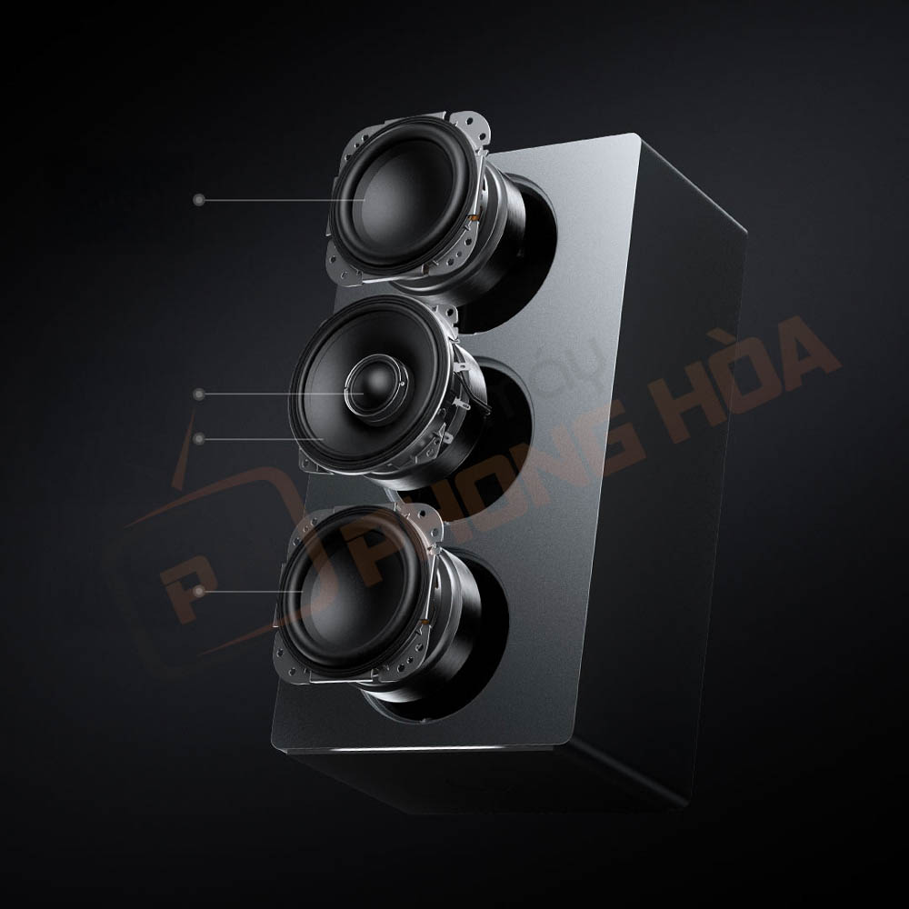 loa xiaomi sound 2 max 4 Cấu hình âm học 3 dải tần cao cấp