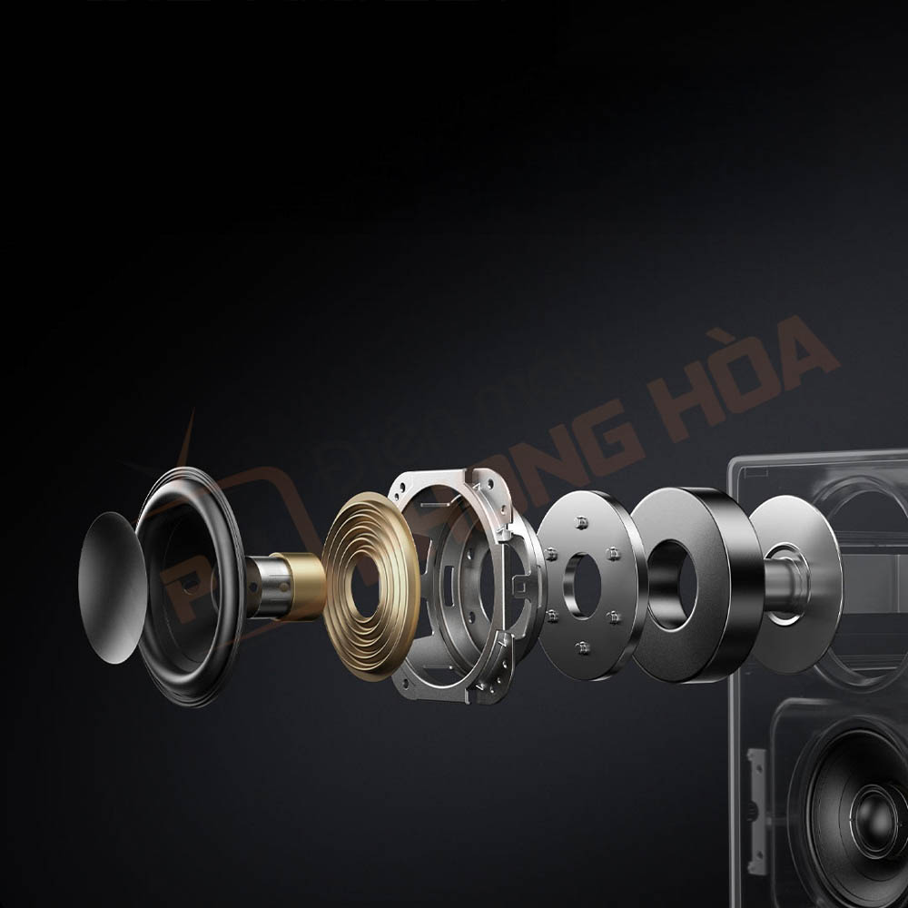 loa xiaomi sound 2 max 6 Đơn vị âm trầm công suất lớn, mạnh mẽ, uy lực