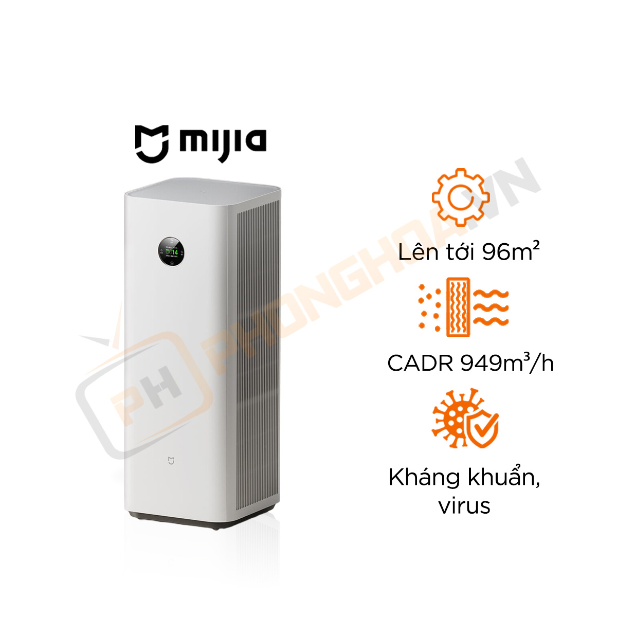 may-loc-khong-khi-xiaomi-mijia-6 Máy lọc không khí Xiaomi Mijia 6