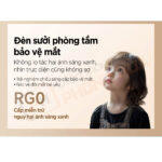 Đèn sưởi phòng tắm bảo vệ mắt