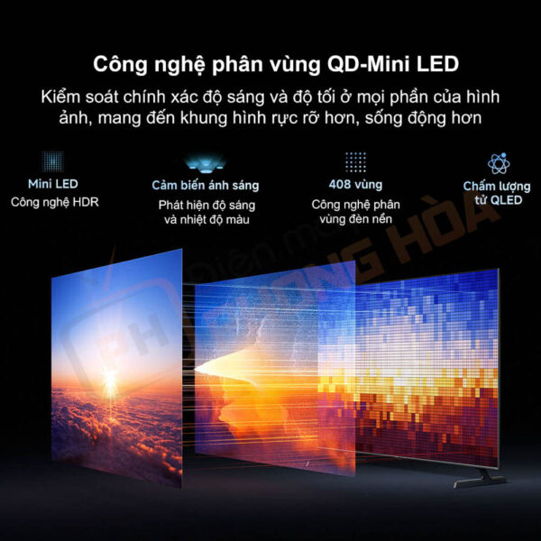 Công nghệ QD-Mini LED hình ảnh vượt trội