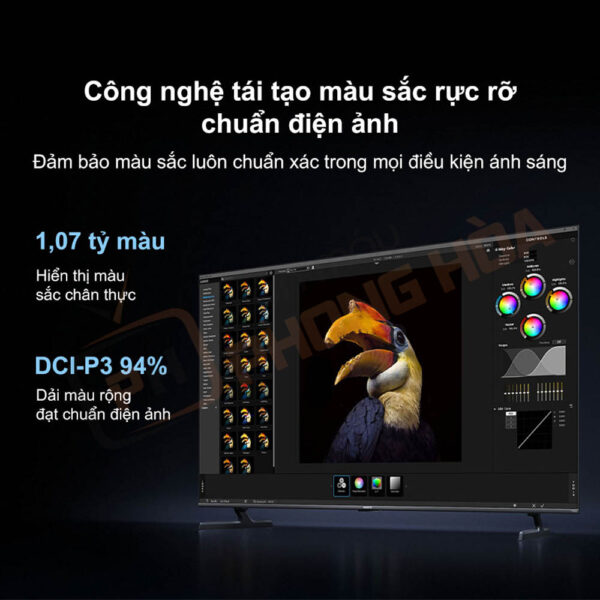 Công nghệ tái tạo màu sắc rực rỡ