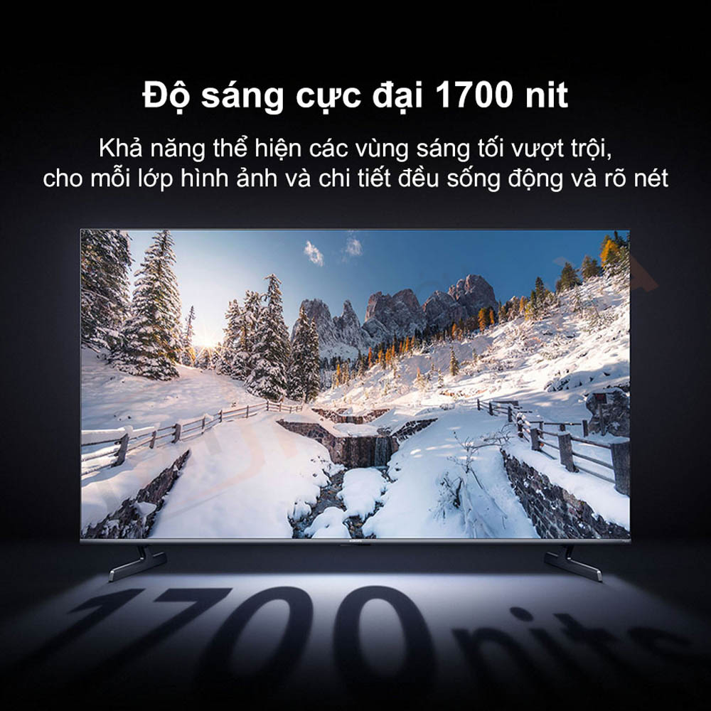tivi xiaomi s pro mini led 55 inch 12 Hiệu suất ánh sáng vượt trội, hình ảnh rõ nét