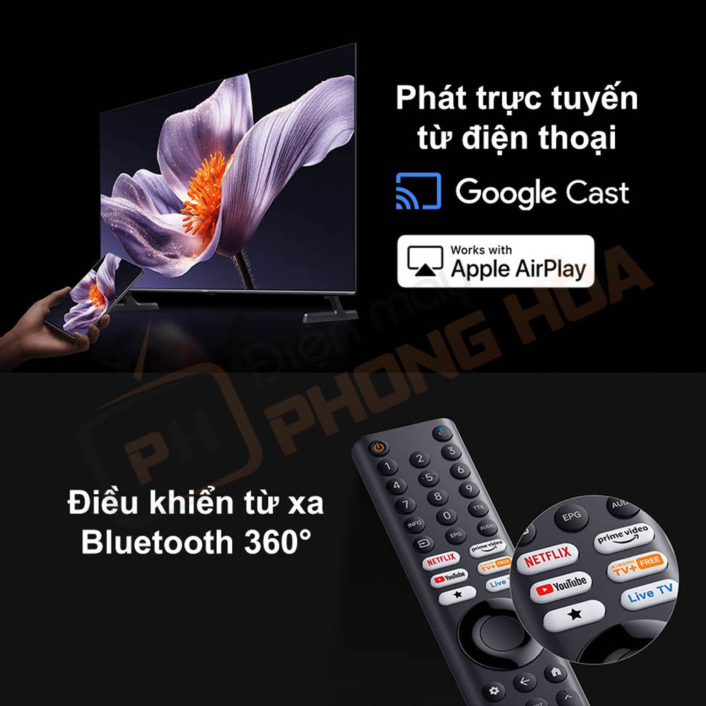tivi xiaomi s pro mini led 55 inch 7 Kết nối linh hoạt nâng tầm trải nghiệm