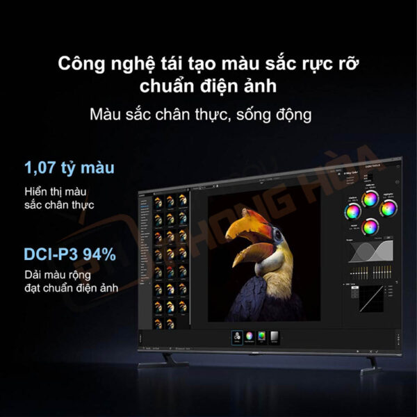 Công nghệ tái tạo nhiều dải nhiệt độ màu