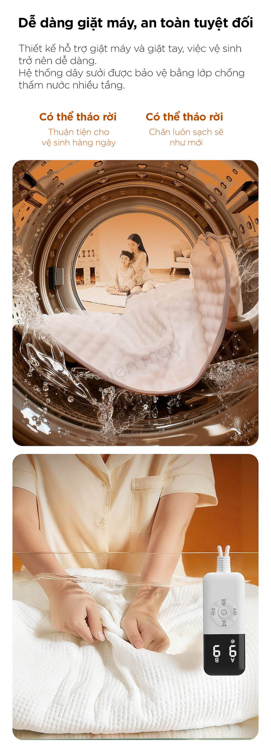 chan dien jipin graphene 4 scaled Chăn điện Jipin Graphene