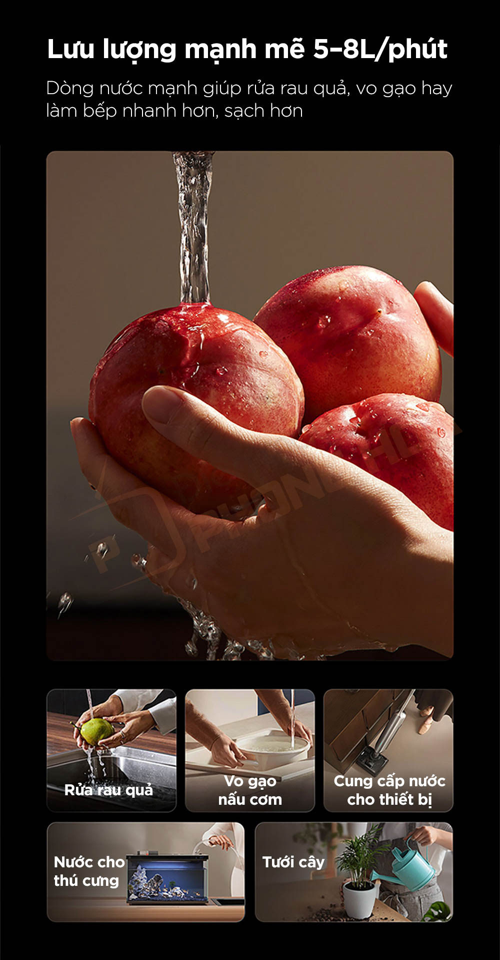 may loc nuoc xiaomi pro 1600g 11 Máy lọc nước Xiaomi Pro 1600G