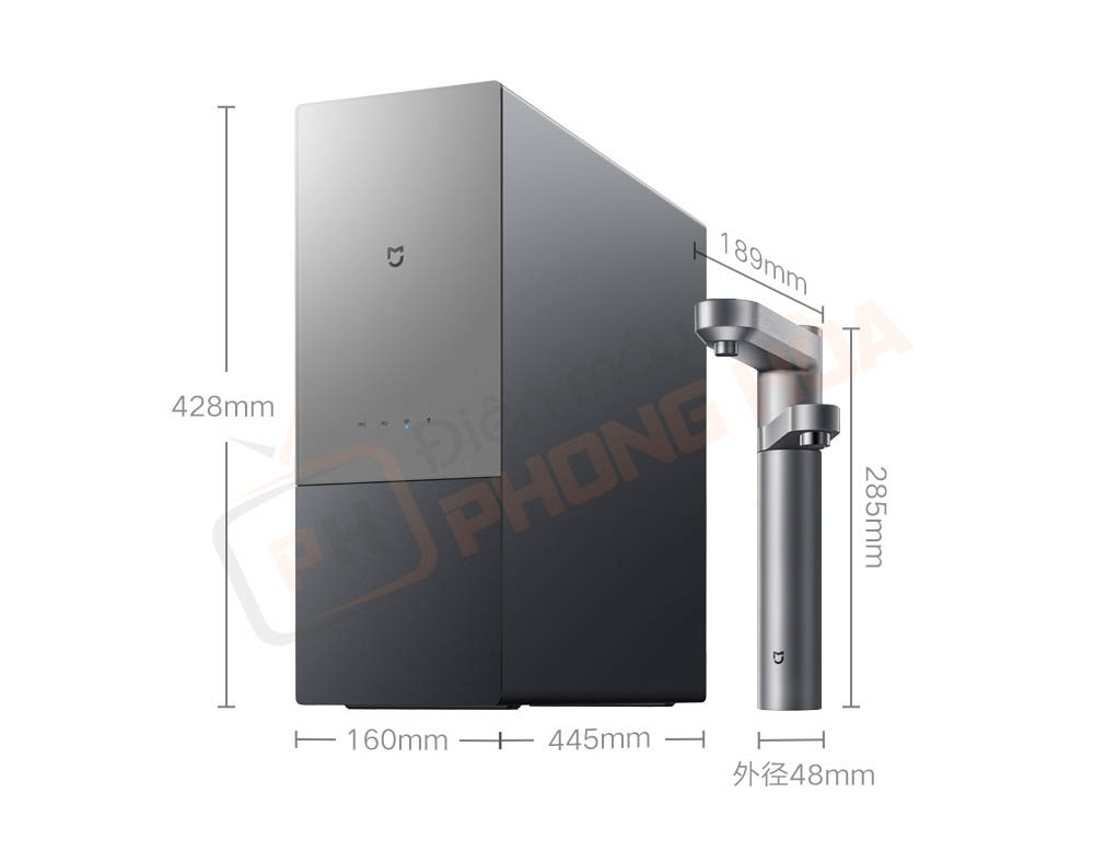 may loc nuoc xiaomi pro 1600g 21 Máy lọc nước Xiaomi Pro 1600G