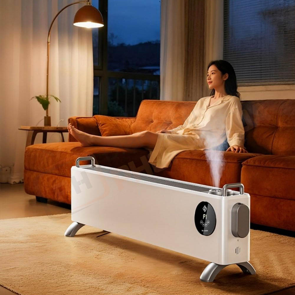 Máy sưởi chân tường Jipin Graphene Máy sưởi chân tường Jipin Graphene