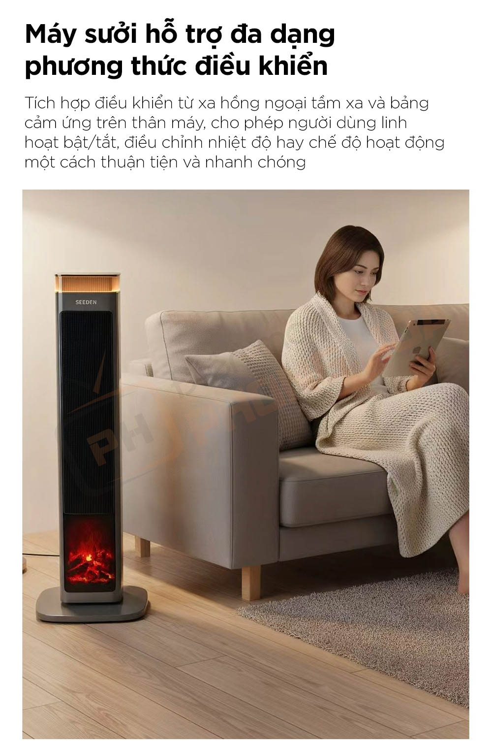 may suoi seeden 3 Máy sưởi SEEDEN Graphene
