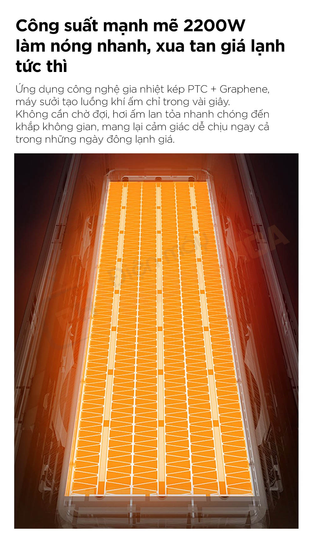 may suoi seeden 4 Máy sưởi SEEDEN Graphene