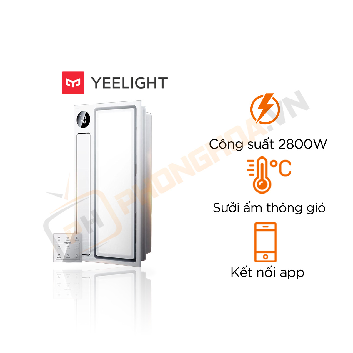 mua den suoi nha tam o hai phong 3 Máy sưởi nhà tắm Yeelight Z10 MAX