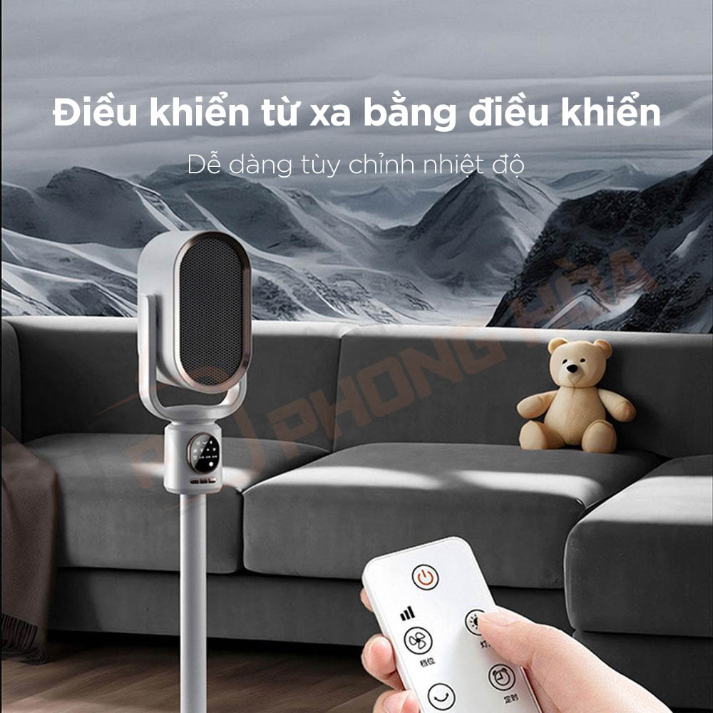 Quạt sưởi gốm Super Egg Quạt sưởi gốm Super Egg