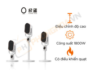 Quạt sưởi gốm Super Egg