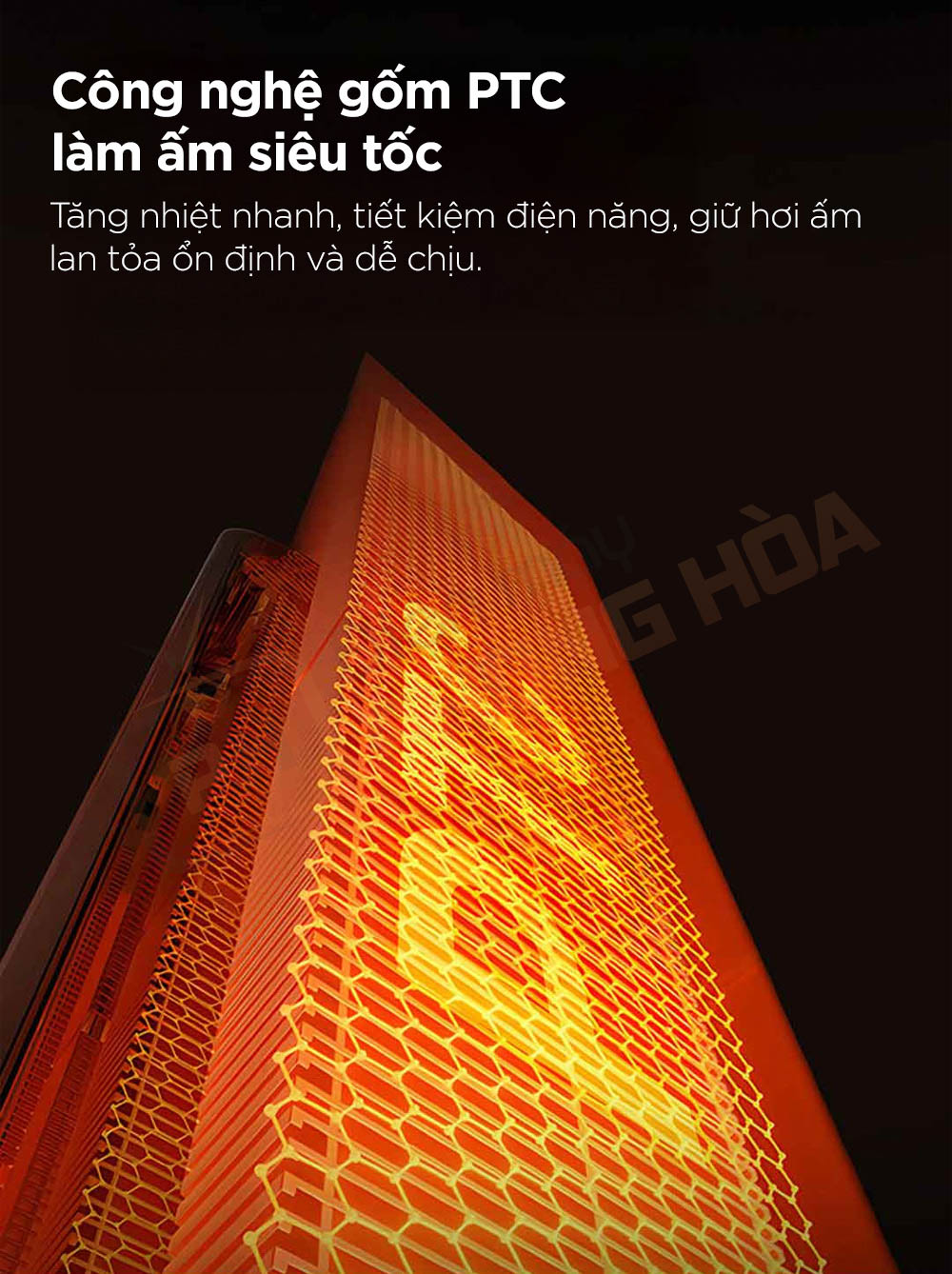 quat suoi gom super egg 5 Quạt sưởi gốm Super Egg