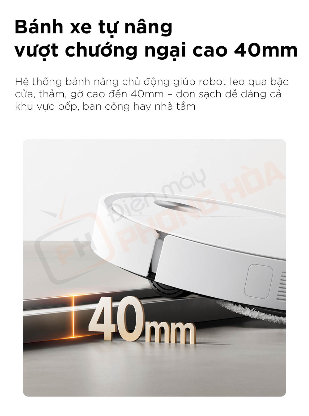 robot hut bui lau nha xiaomi mijia 5 6 Robot hút bụi lau nhà Xiaomi Mijia 5