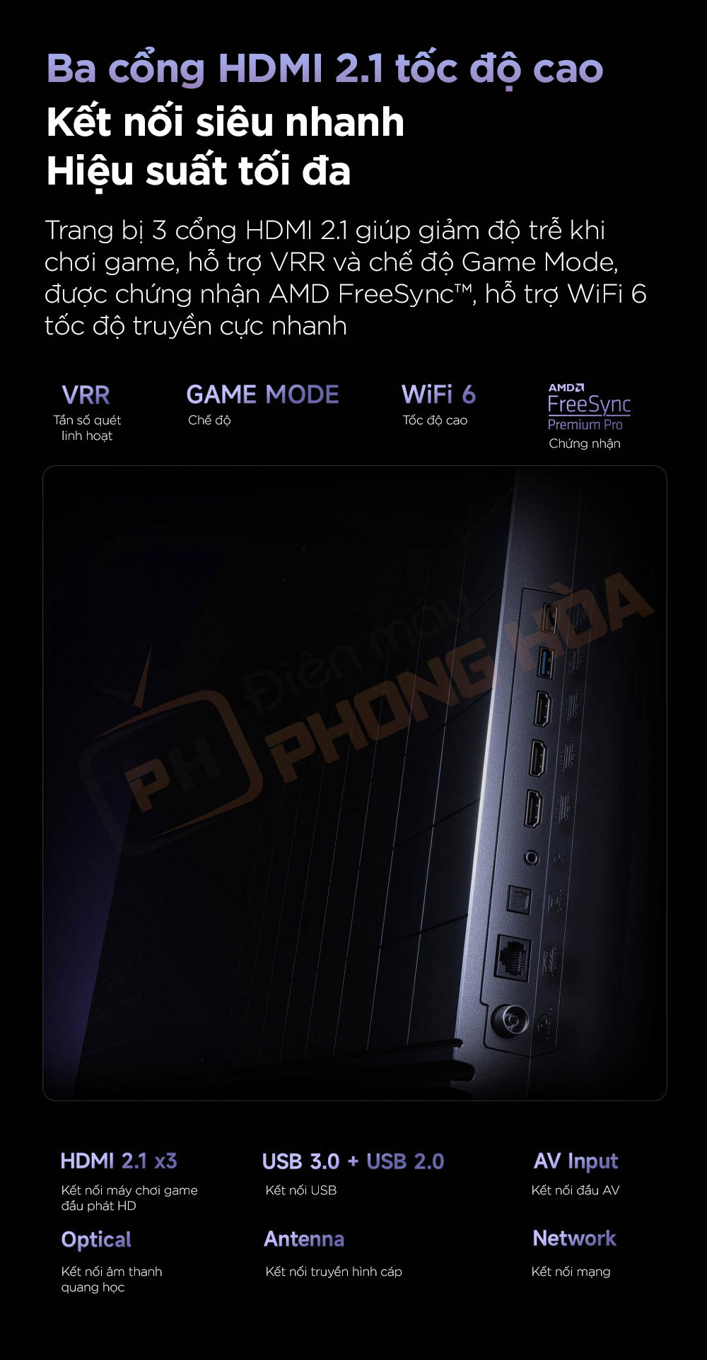 tivi xiaomi s pro mini led 65 inch 2025 16 Tivi Xiaomi S Pro Mini LED 65 inch 2025