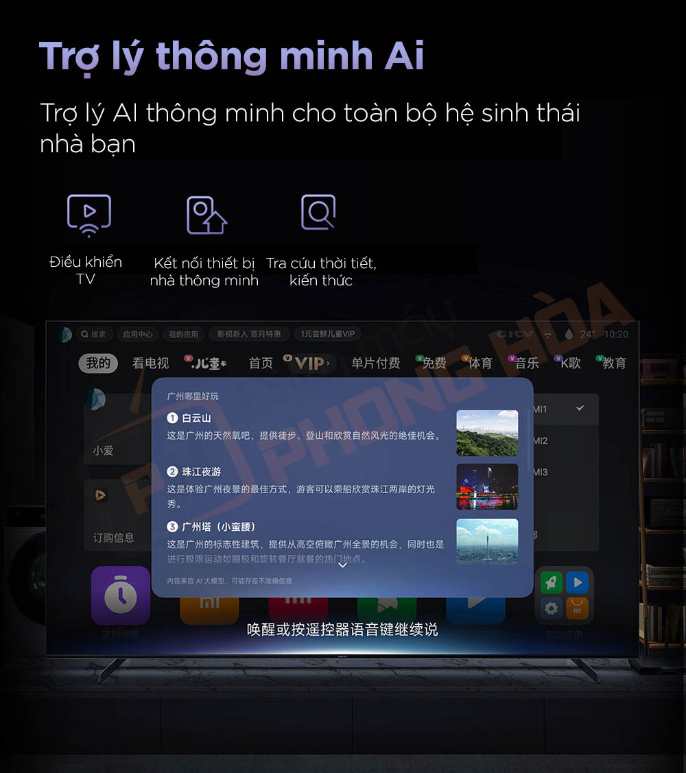 tivi xiaomi s pro mini led 65 inch 2025 18 Tivi Xiaomi S Pro Mini LED 65 inch 2025