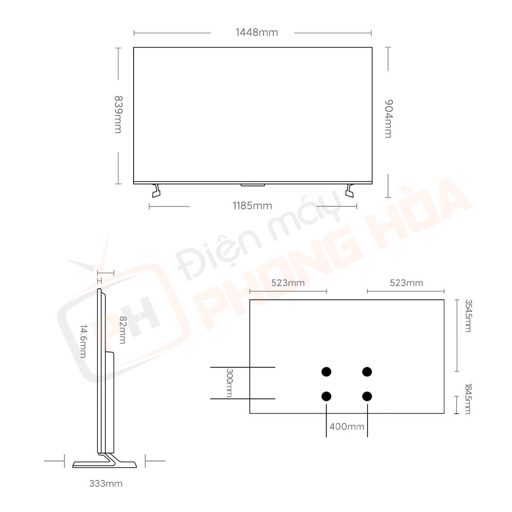 tivi xiaomi s pro mini led 65 inch 2025 25 Tivi Xiaomi S Pro Mini LED 65 inch 2025