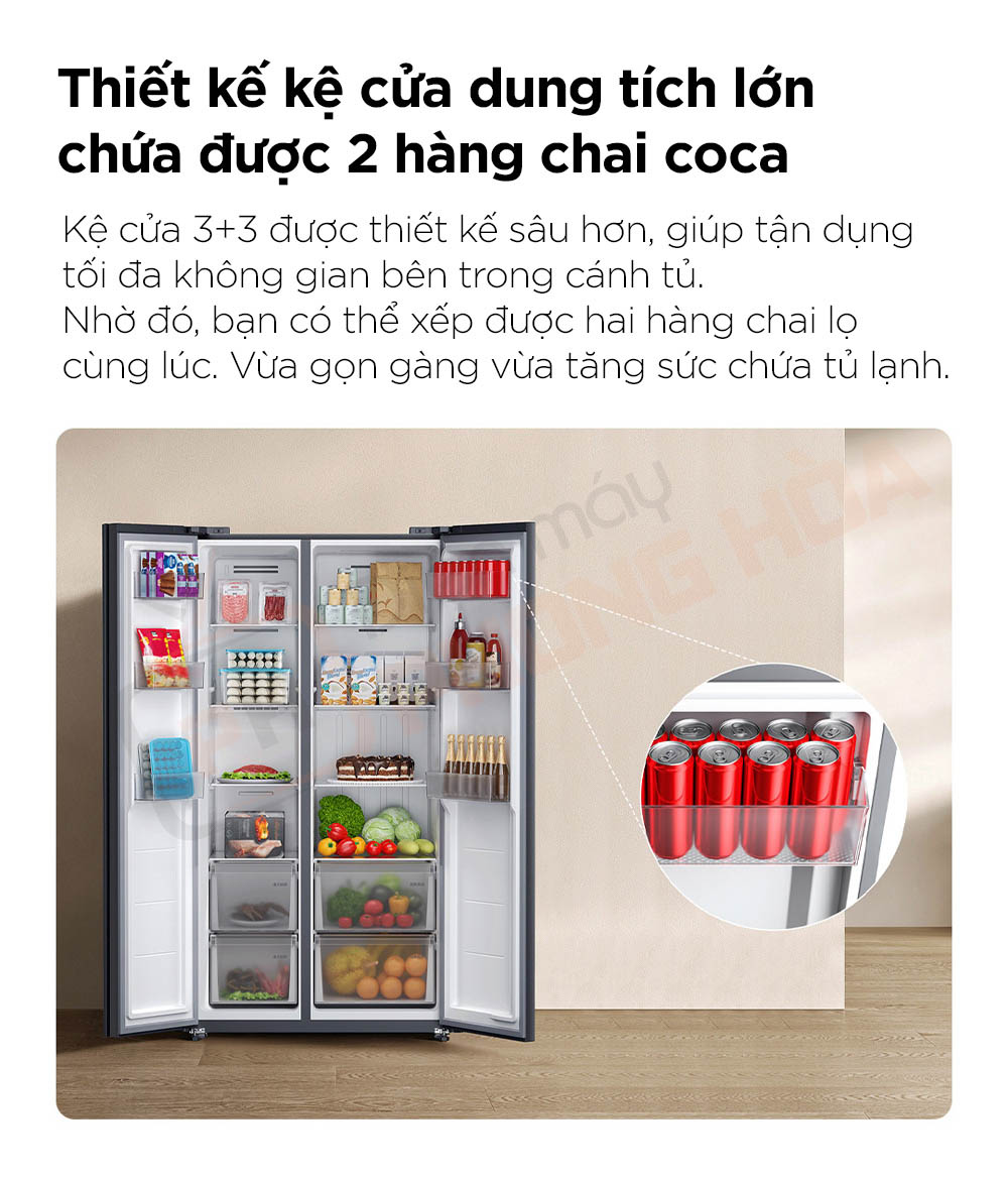 tu lanh 2 canh 630l 8 tủ lạnh xiaomi mijia kệ cửa dụng tích lớn
