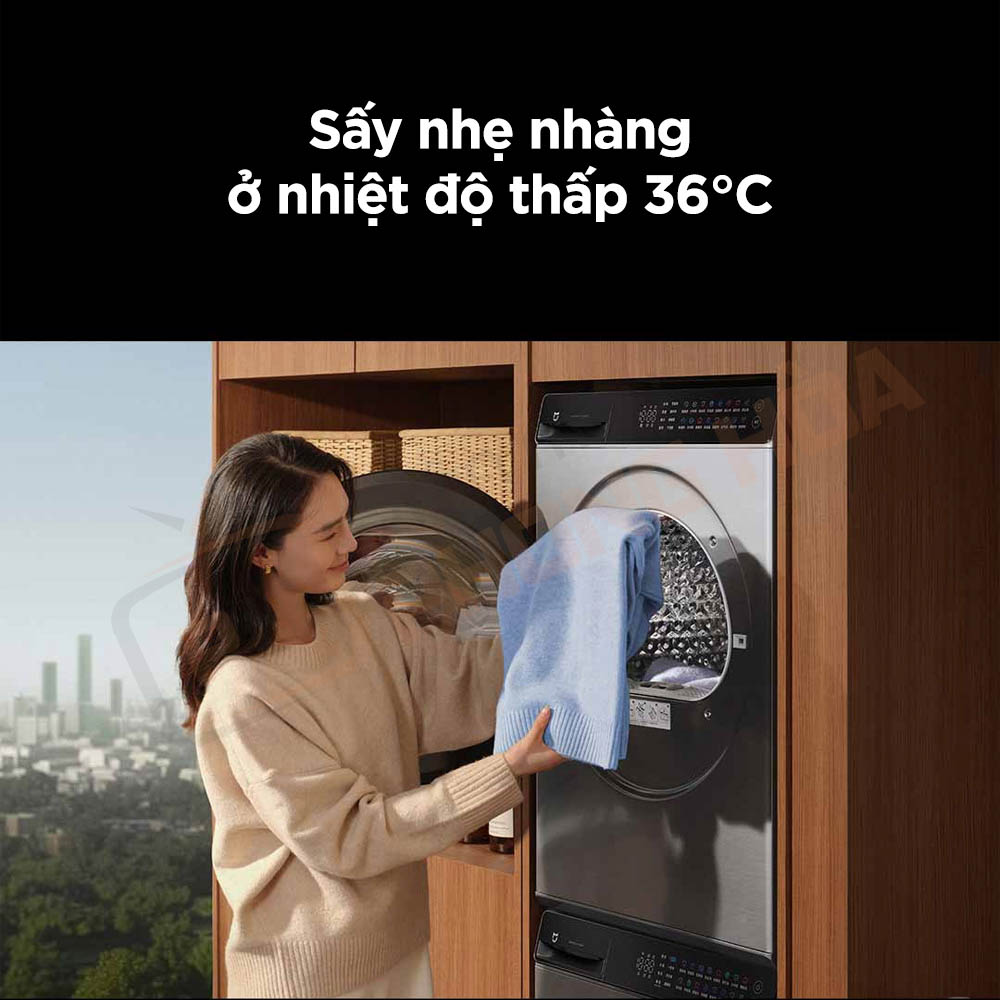 xiaomi mijia mj105 6 Máy sấy Xiaomi Mijia MJ105 10kg